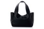 Lucky Bees Bolsa de Hombro Margot Negro Cuero de Polivinilo 32x12x21 cm